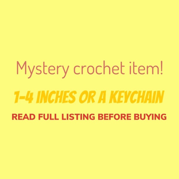 Mystery crochet item read full listing plz - Picture 2 of 2